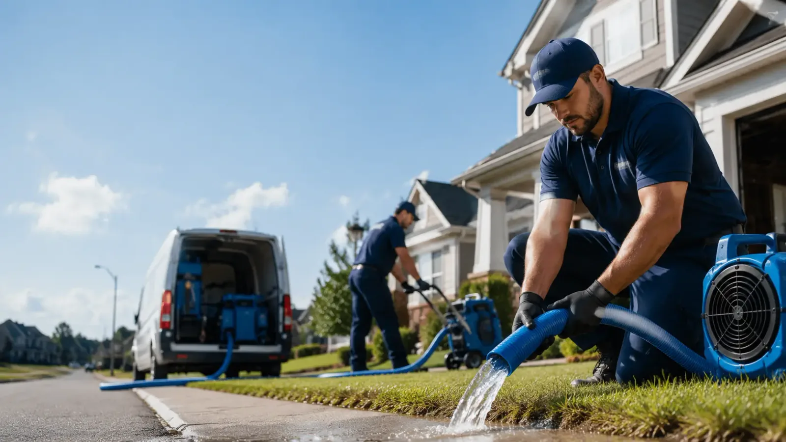 Flood Damage Restoration in Oldenburg, IN